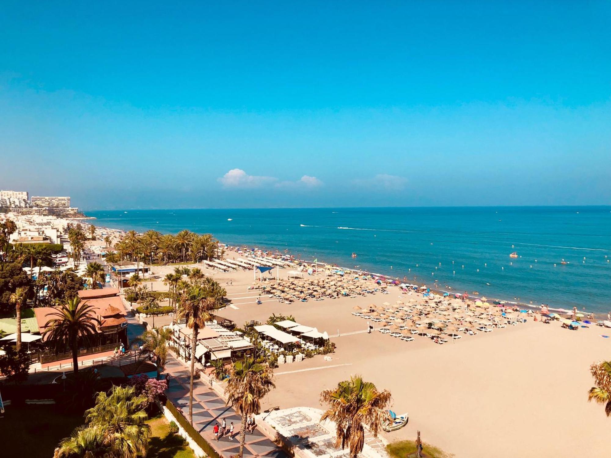 Carihuela Playa - 2ª Linea De Playa - Piscina - Parking Gratis Lägenhet Torremolinos Exteriör bild